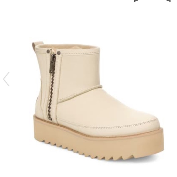 UGG Shoes - UGG Classic Rebel Mini Biker Platform Bootie
